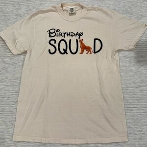 Comfort Colors Disney Birthday Squad T-Shirt